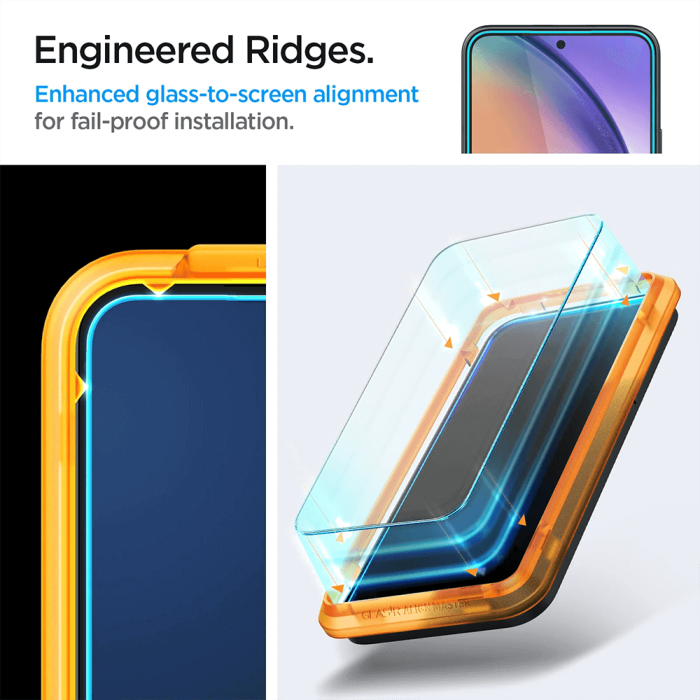 Spigen - [2-pack] Spigen Galaxy A54 5G Härdat Glas Skärmskydd