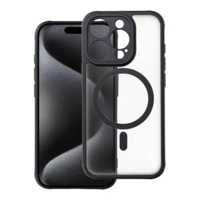 OEM - iPhone 15 Pro Max Mobilskal Magsafe Matte - Svart