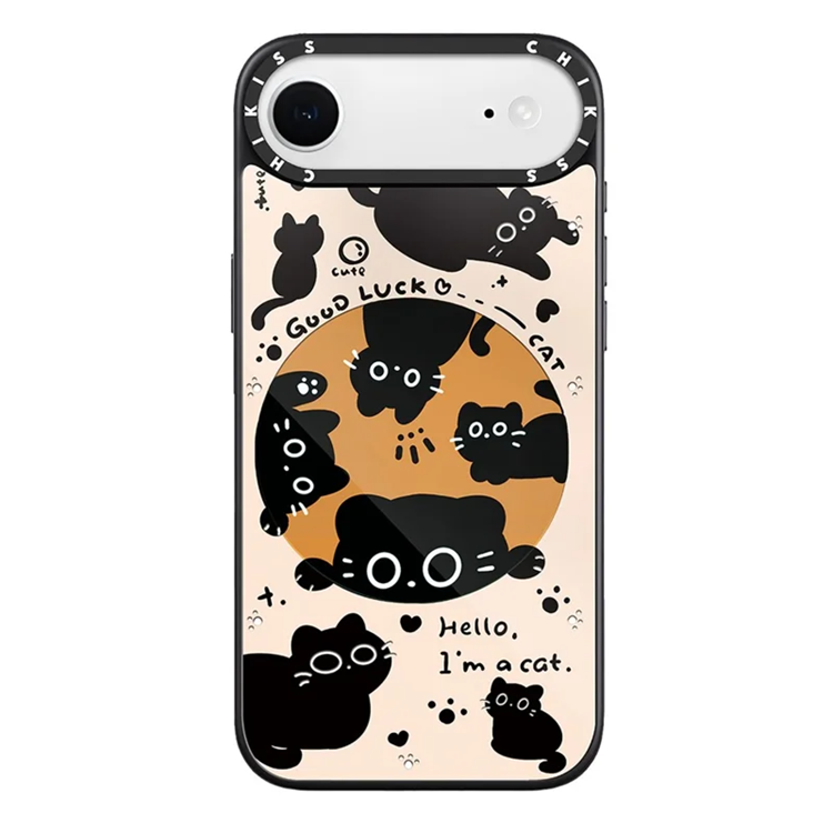 iPhone 17 Air Mobilskal MagSafe Aluminium Silikon (Style Z) | 2353 | AlltMobil