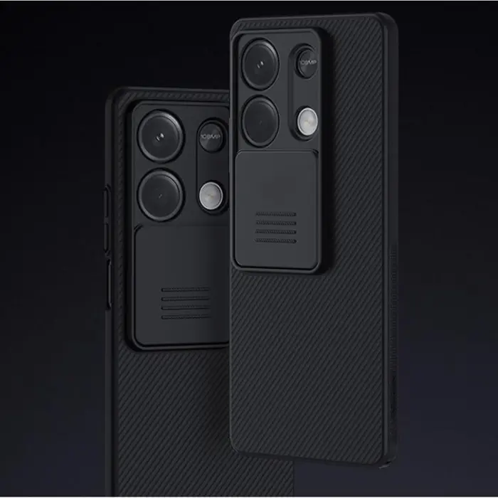 UTGATT - Nillkin Xiaomi Redmi Note 13 5G Mobilskal Camshield - Svart