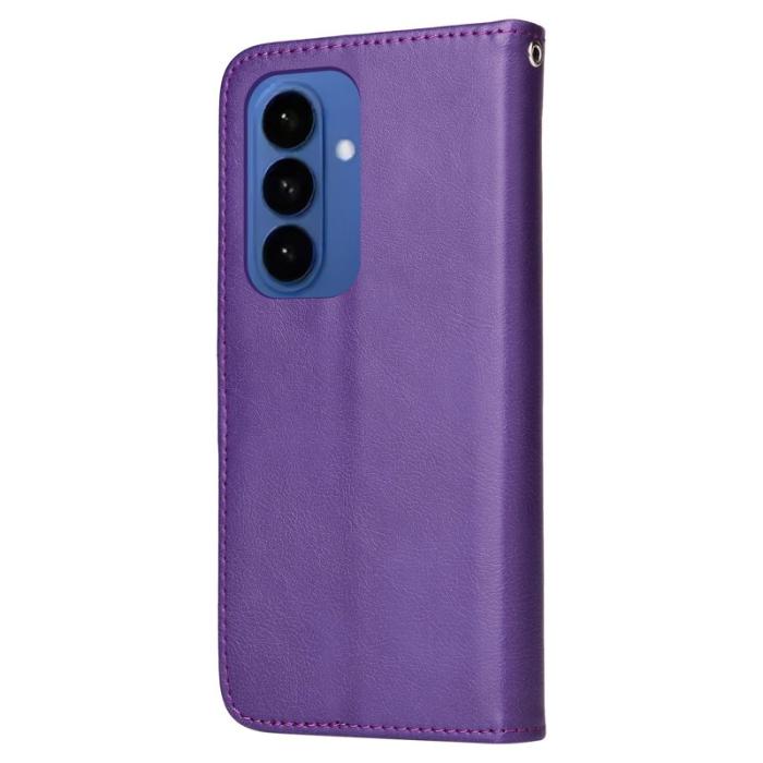 OEM - Plånboksfodral för Samsung Galaxy S26 Plus Magnetiskt Konstläder - Lila