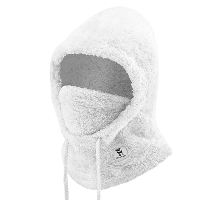 Qunature - Qunature Ski Balaclava Storlek L Arctic Velvet - Vit