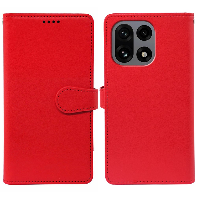 OnePlus 15 5G Plånboksfodral PU Läder (Röd) | 2353 | AlltMobil