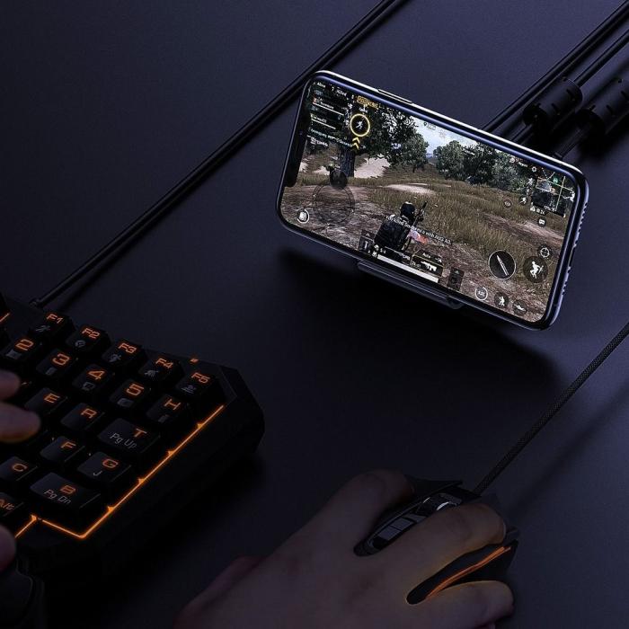 BASEUS - BASEUS GAMOMobile-speladapter för mus och tangentbord