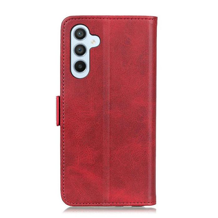 OEM - Mobilfodral för Samsung Galaxy S26 Plus Konstläder Kickstand - Röd