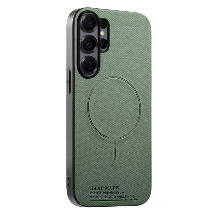 OEM - Mobilskal för Samsung Galaxy S26 Ultra Magnetiskt PC + TPU - Grön