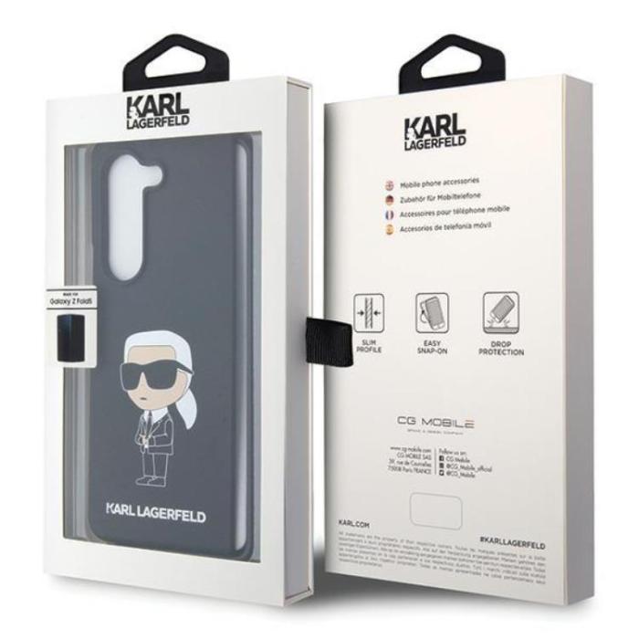 KARL LAGERFELD - KARL LAGERFELD Galaxy Z Fold 5 Mobilskal Silikon Ikonik