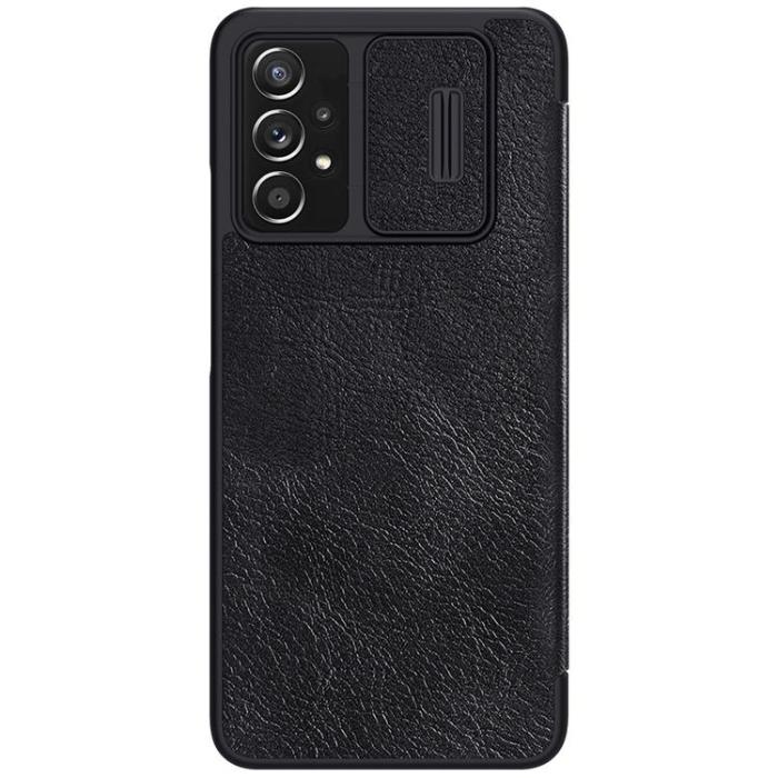 Nillkin - Nillkin Galaxy A73 Fodral Qin läder Holster - Svart