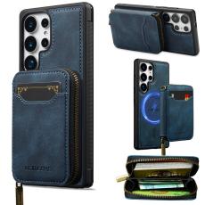 LC.imeeke - LC.IMEEKE Pl&aring;nboksfodral f&ouml;r Samsung Galaxy S26 Ultra Magnetiskt PC + TPU - Bl&aring;