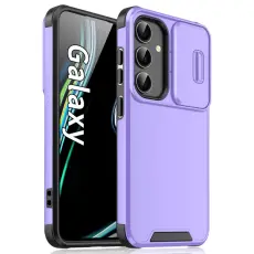 OEM - Mobilskal f&ouml;r Samsung Galaxy S26 PC + TPU med kameraskydd - Lila