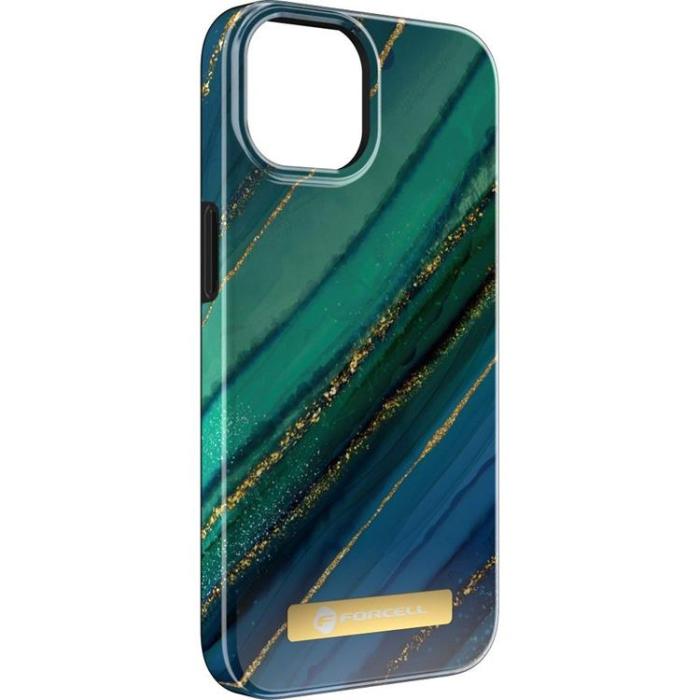 Forcell - Forcell iPhone 15 Pro Mobilskal Magsafe Mirage - Jade Marble