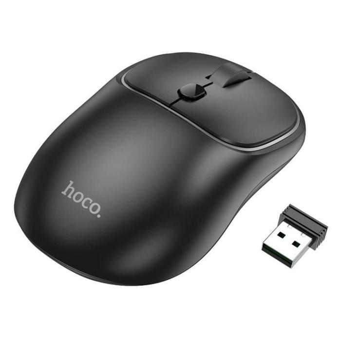 Hoco - Hoco Trådlös Datormus 2.4G 1600 DPI GM25 - Svart