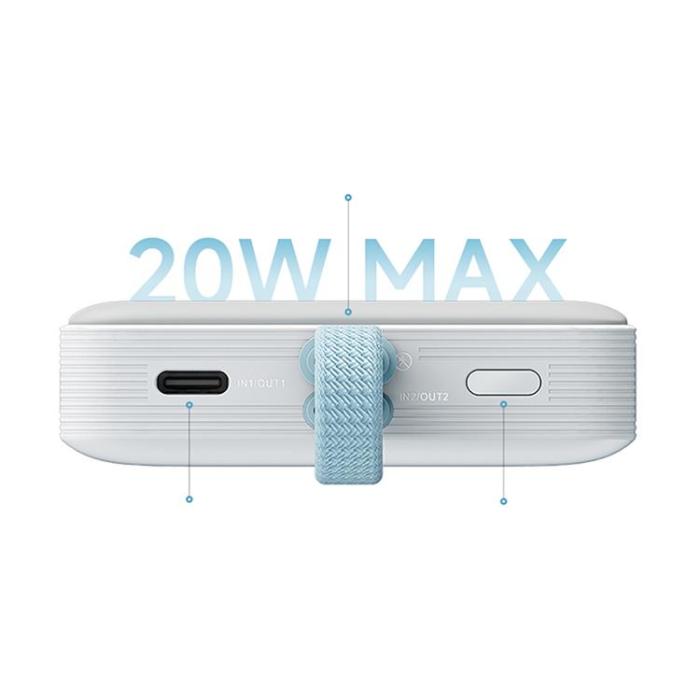 Cuktech - Cuktech Magnetisk Powerbank 10000 mAh CP132ML - Vit