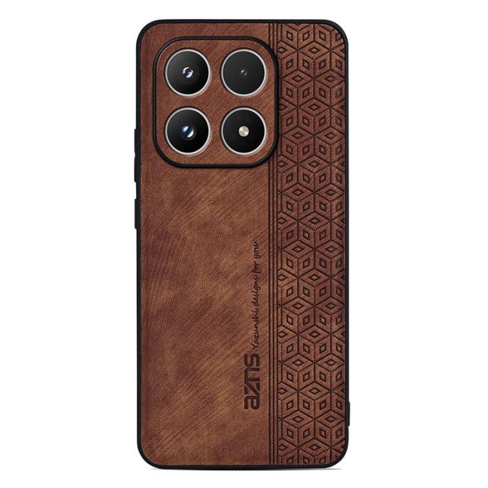 AZNS - AZNS Xiaomi 15T Fodral Skyddande KonstLäder - Brun