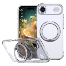 A-One Brand - iPhone Air Mobilskal Ring Kickstand TPU PC Clear - Transparent
