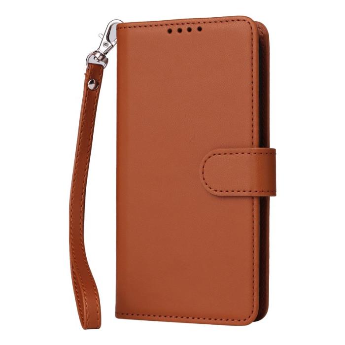 BETOPNICE - BETOPNICE Samsung Galaxy A17 5G Plånboksfodral - Detachable Konstläder - Brun