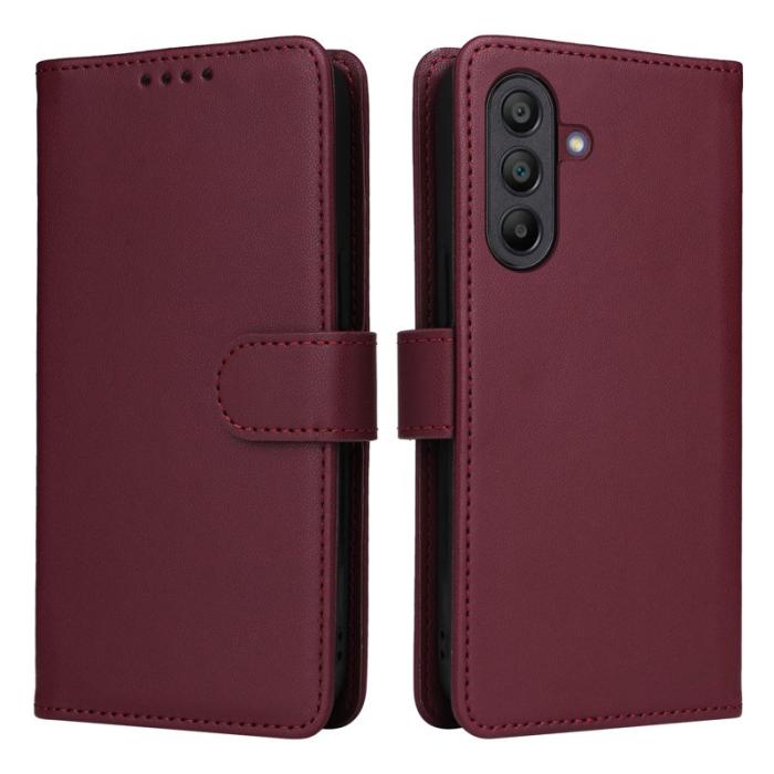 BETOPNICE - BETOPNICE Samsung Galaxy A17 5G Plånboksfodral Konstläder - Röd