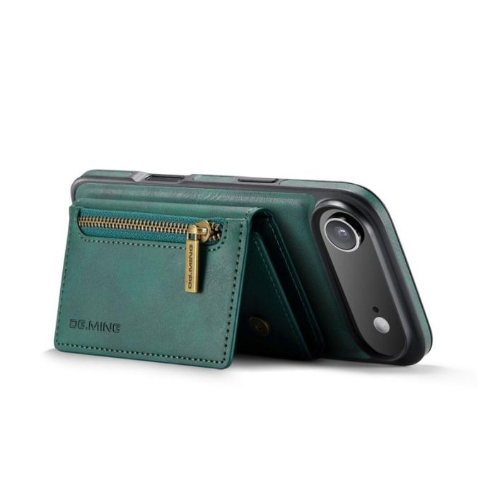 DG.MING - DG.MING M5 Series iPhone Air Plånboksfodral Konstläder Magnetiskt Grön