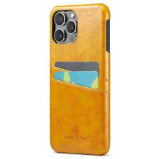 FIERRE SHANN - FIERRE SHANN iPhone 16 Pro Max Fodral - Waxy KonstL&auml;der - Gul