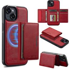 LC.imeeke - LC.IMEEKE L5 iPhone 13 Fodral KonstL&auml;der - R&ouml;d
