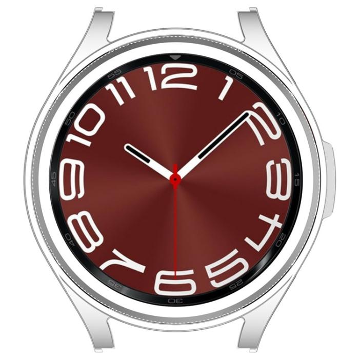 OEM - Galaxy Watch 6 Classic (43mm) Skal Hollowed-out - Silver