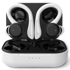 A-One Brand - Vattentäta Bluetooth In-Ear SportHörlurar IPX6 T40 - Vit
