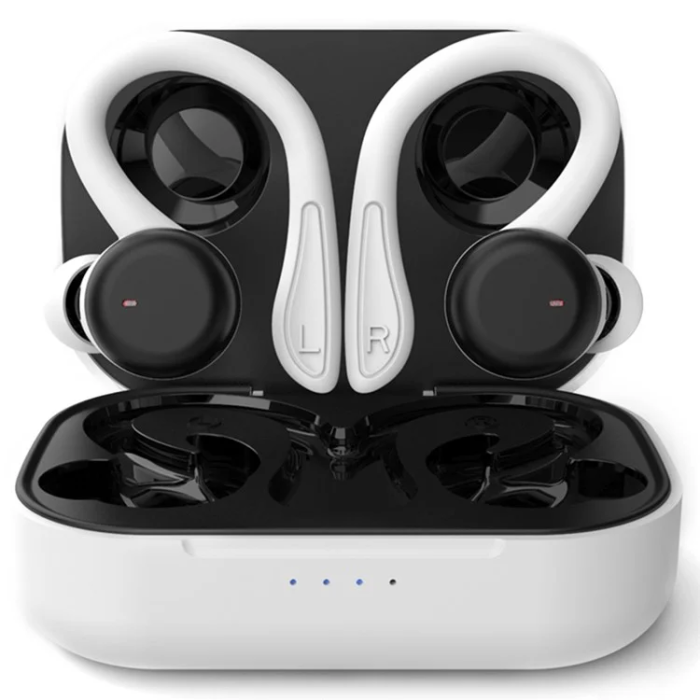 A-One Brand - Vattentäta Bluetooth In-Ear SportHörlurar IPX6 T40 - Vit