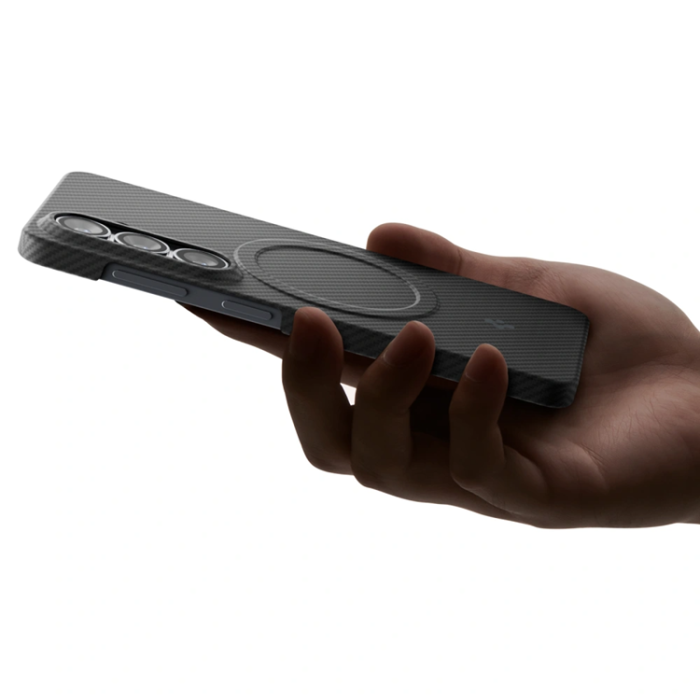 Spigen - Spigen Mobilskal För Galaxy S26 Magsafe Airskin Aramid - Svart