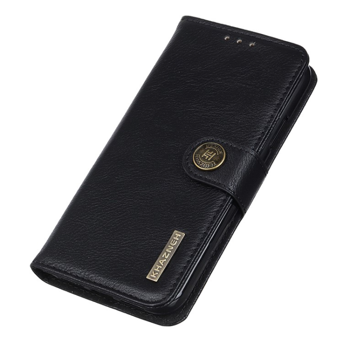 KHAZNEH - KHAZNEH Google Pixel 7A 5G Plånboksfodral Cowhide - Svart