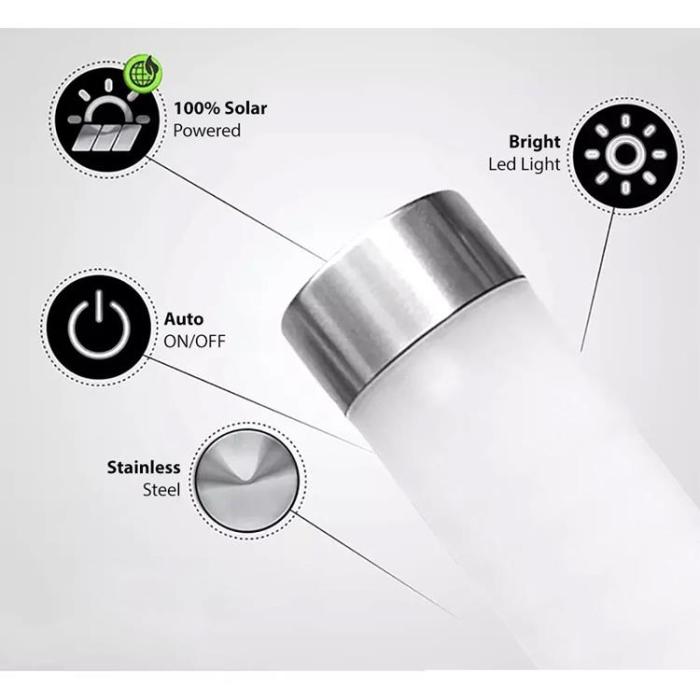 UTGATT1 - FDTwelve Utomhus Trädgård Lampa Sol 56cm Inox