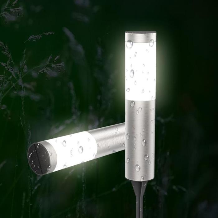 UTGATT1 - FDTwelve Utomhus Trädgård Lampa Sol 56cm Inox