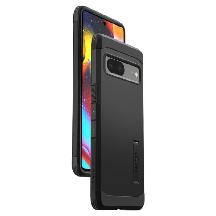 UTGATT - Spigen Google Pixel 7 Skal Tough Armor - Svart