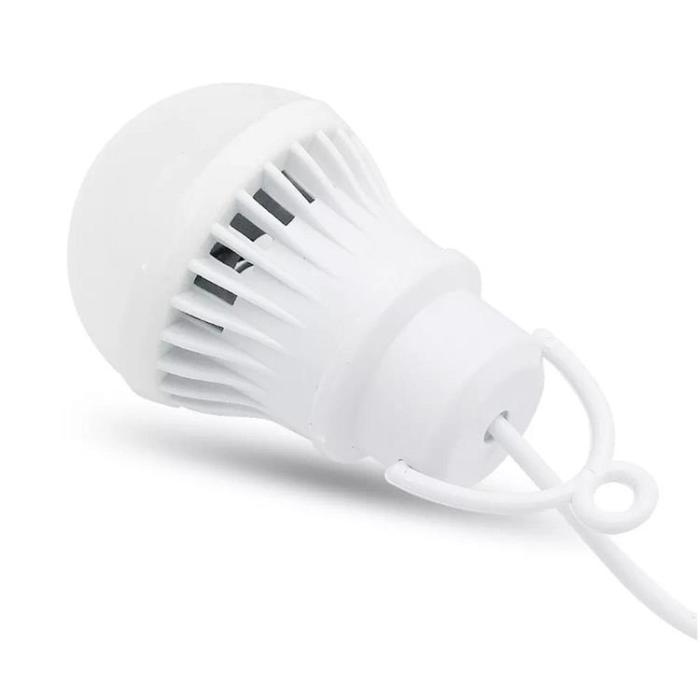OEM - LED-lampa till USB vitt ljus 5W kabel lång 1m 350lm
