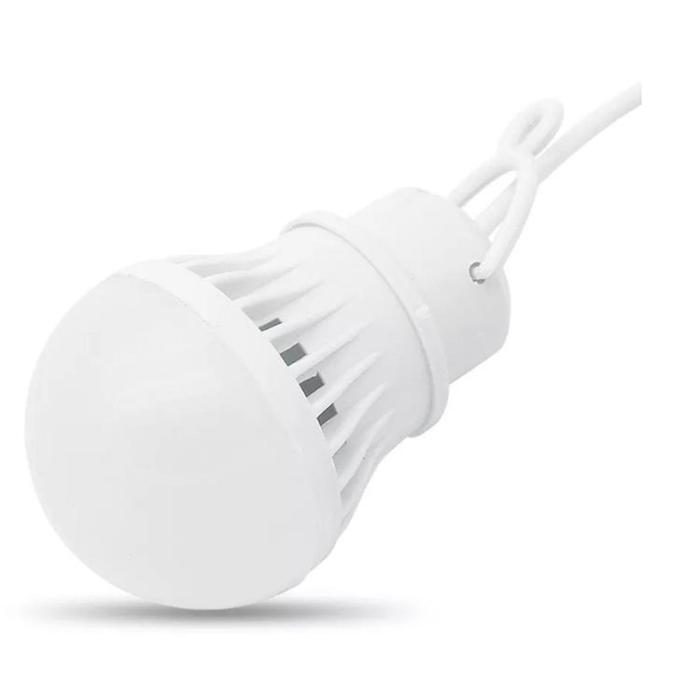 OEM - LED-lampa till USB vitt ljus 5W kabel lång 1m 350lm