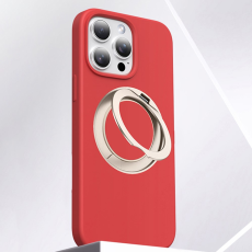 A-One Brand - iPhone 16 Pro Mobilskal MagSafe Silikon Roterande Kickstand