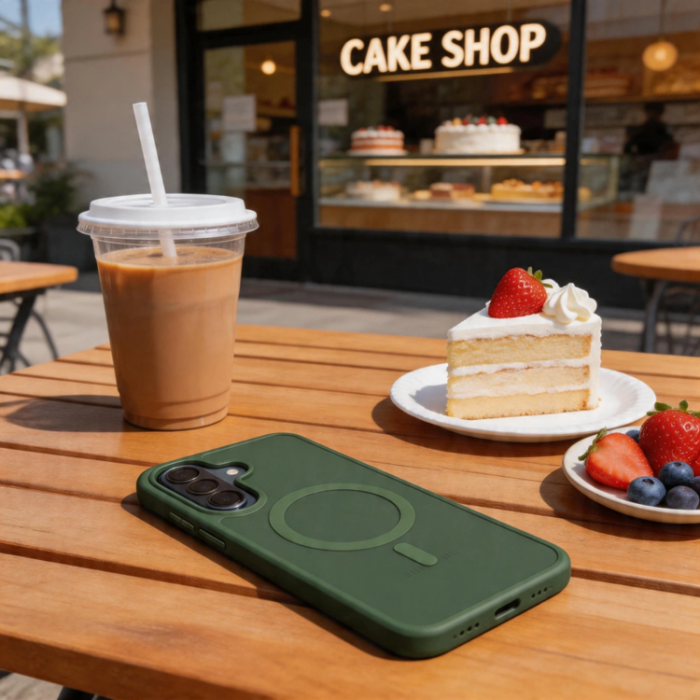 Tech-Protect - Tech-Protect Mobilskal För Galaxy A37 5G Magsafe Magmat - Matte Grön