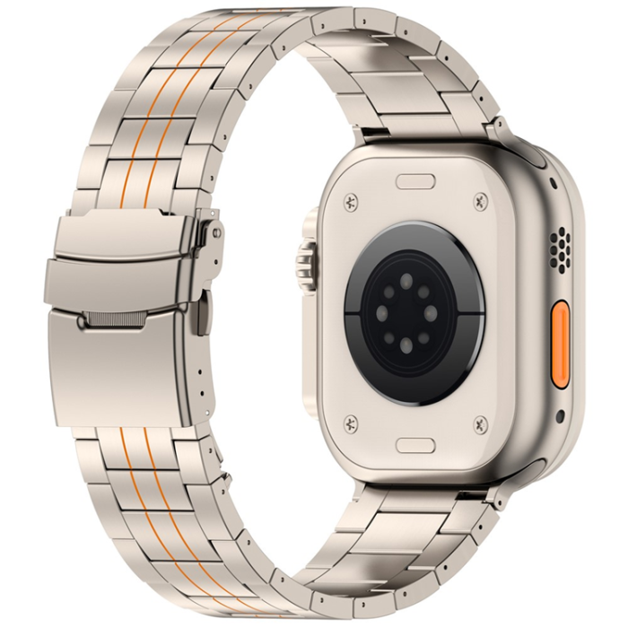 A-One Brand - Apple Watch (42/44/45/46/49mm) Armband Titanium Alloy