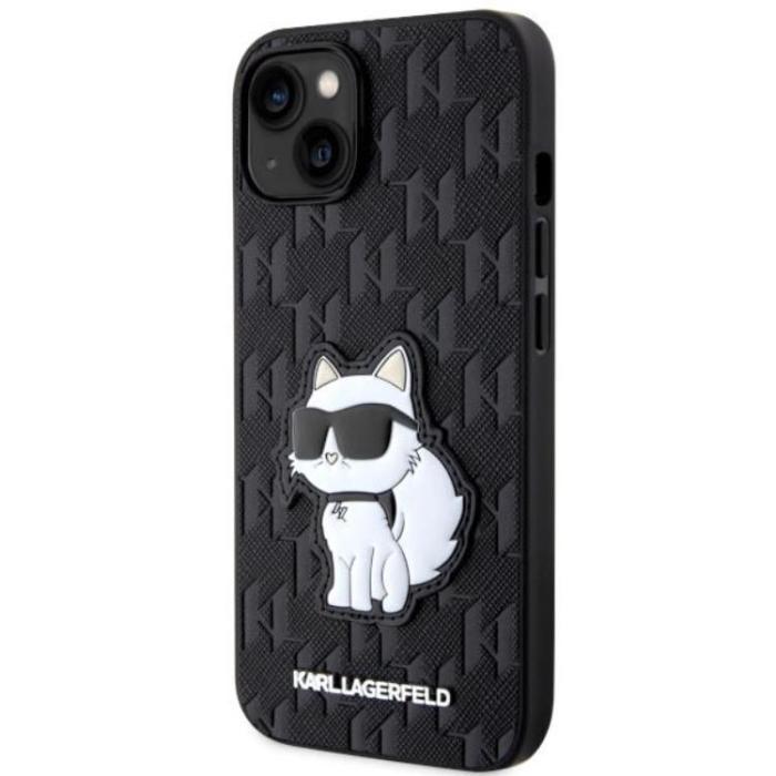 KARL LAGERFELD - Karl Lagerfeld iPhone 14 Plus Mobilskal Saffiano Monogram