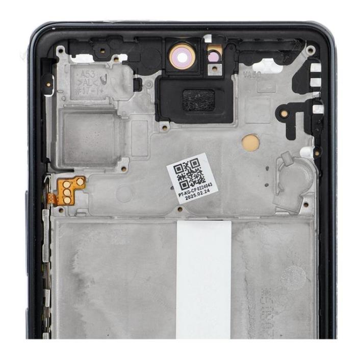 OEM - SAMSUNG A53 Skärm med LCD-display HARD OLED - Svart
