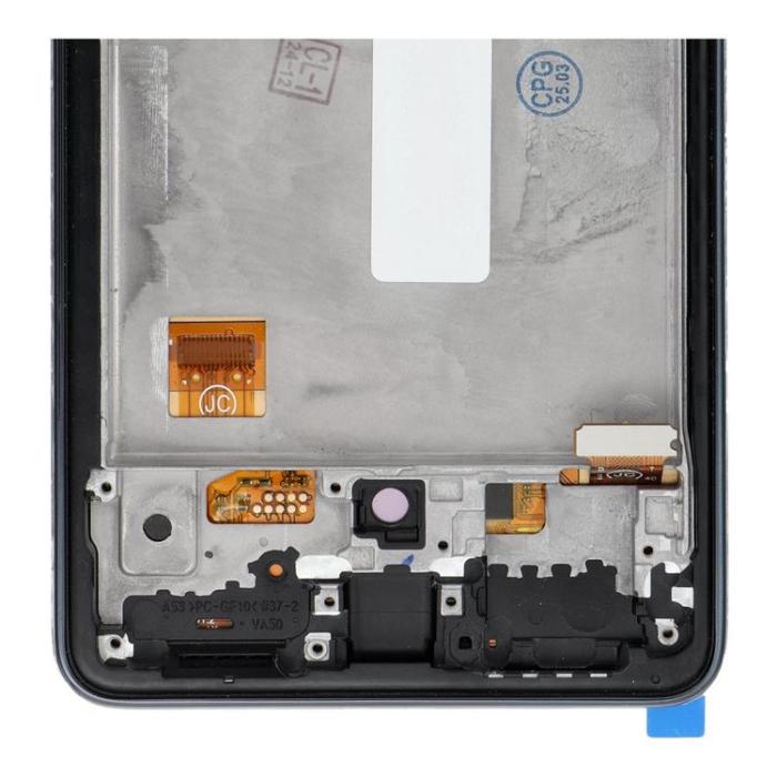 OEM - SAMSUNG A53 Skärm med LCD-display HARD OLED - Svart