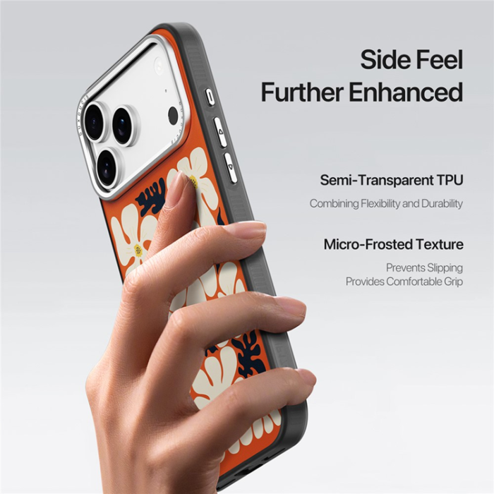Dux Ducis - DUX DUCIS iPhone 17 Pro Max Mobiskal MagSafe Moro - Orange