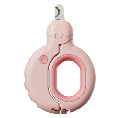 A-One Brand - AIWO Pet Nagelklippare LED Light Cat Claw Trimmer ST - Rosa