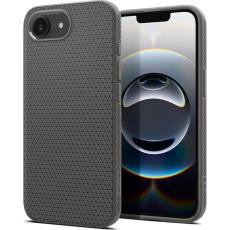 Spigen - Spigen iPhone 16e Mobilskal Liquid Air - Marble Grå