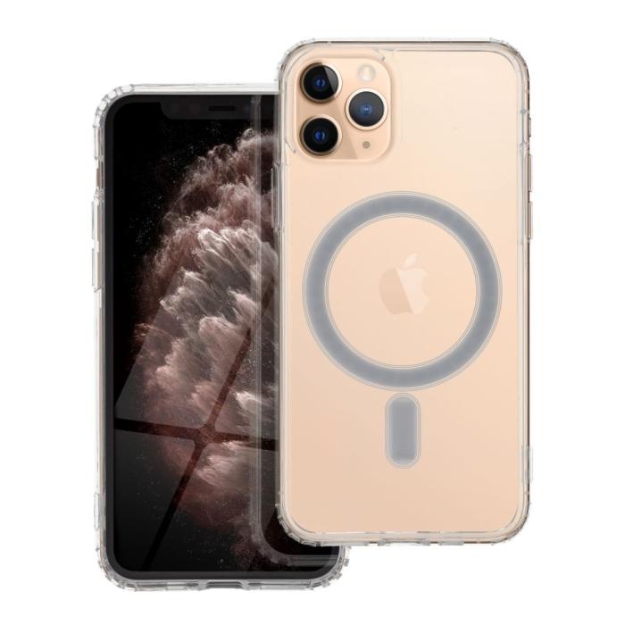 OEM - iPhone 11 Pro Skal Clear Magsafe Hårdplast Transparant