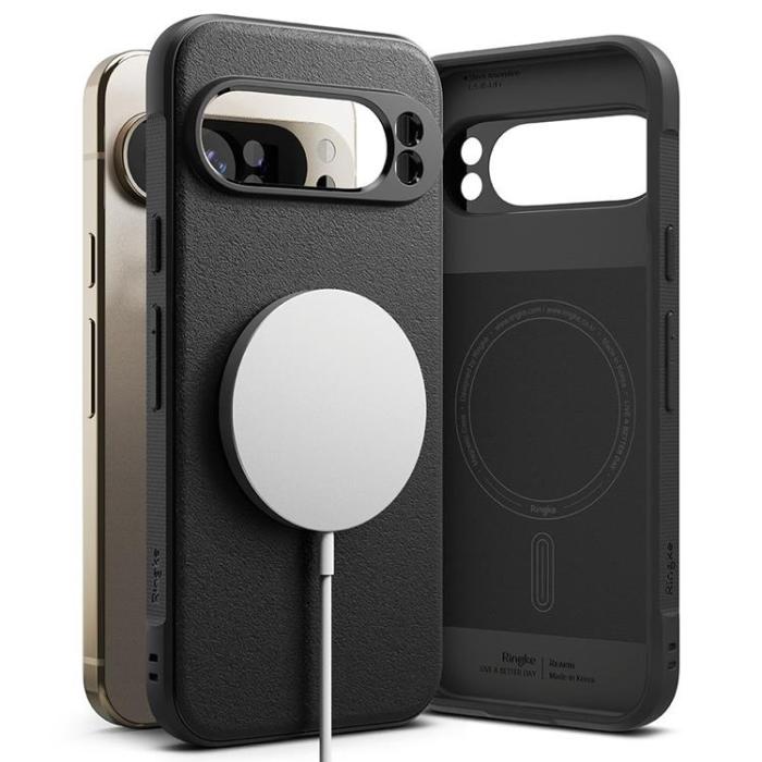 UTGATT - Ringke Google Pixel 9 Pro XL Mobilskal Magsafe Onyx - Svart