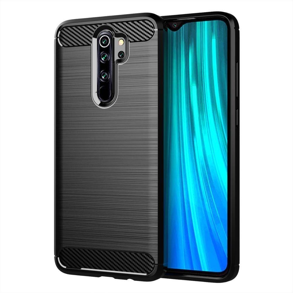 Xiaomi Redmi Note 8 Pro Skal Forcell Carbon - Svart | 2353 | AlltMobil