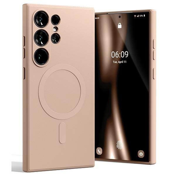 Mercury Galaxy S24 Ultra Mobilskal MagSafe Semi-Silikon - Rosa Sand | 2353 | AlltMobil