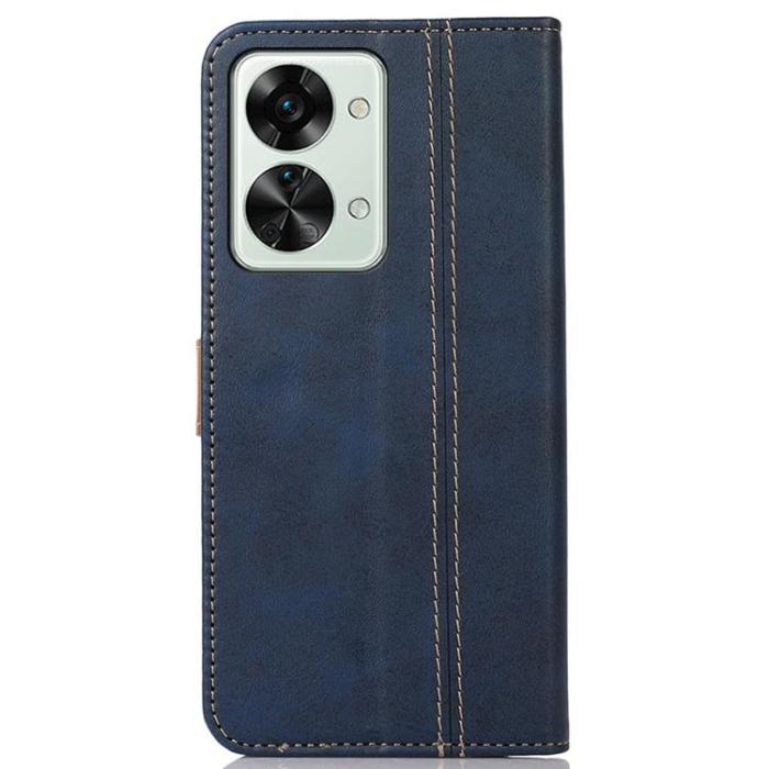 A-One Brand - OnePlus Nord 2T 5G Plånboksfodral Dual Magnetic - Blå