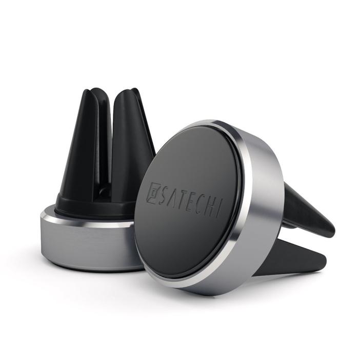 UTGATT5 - Satechi Magnet Vent Mount - Magnetisk bilhållare - Silver