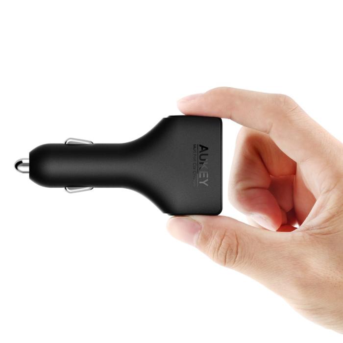 UTGATT5 - Aukey Qualcomm Certified 4 Port Quick Carcharger 2.0